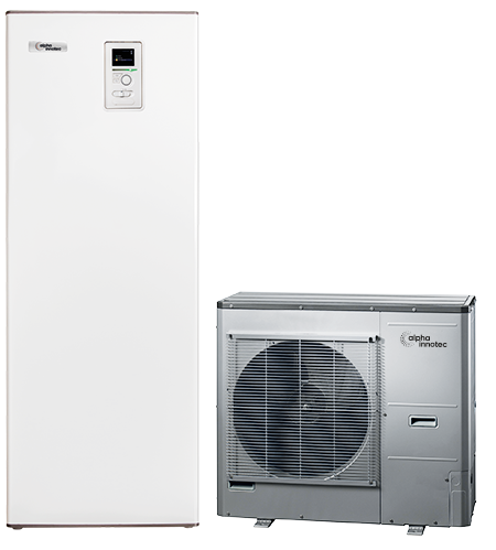 Split tüüpi õhk-vesi soojuspump Ecoline (180L Integreeritud tarbeveeboileriga) 6-12kw