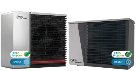 Monoblokk tüüpi õhk-vesi soojuspump HYBROX 5-16 (PROPAAN R290 uus toode)