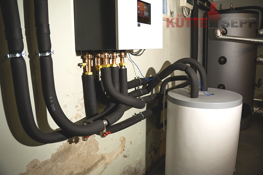 Õhk-vesi soojuspumba paigaldus suuremasse eramusse – küttesüsteemi paigaldus